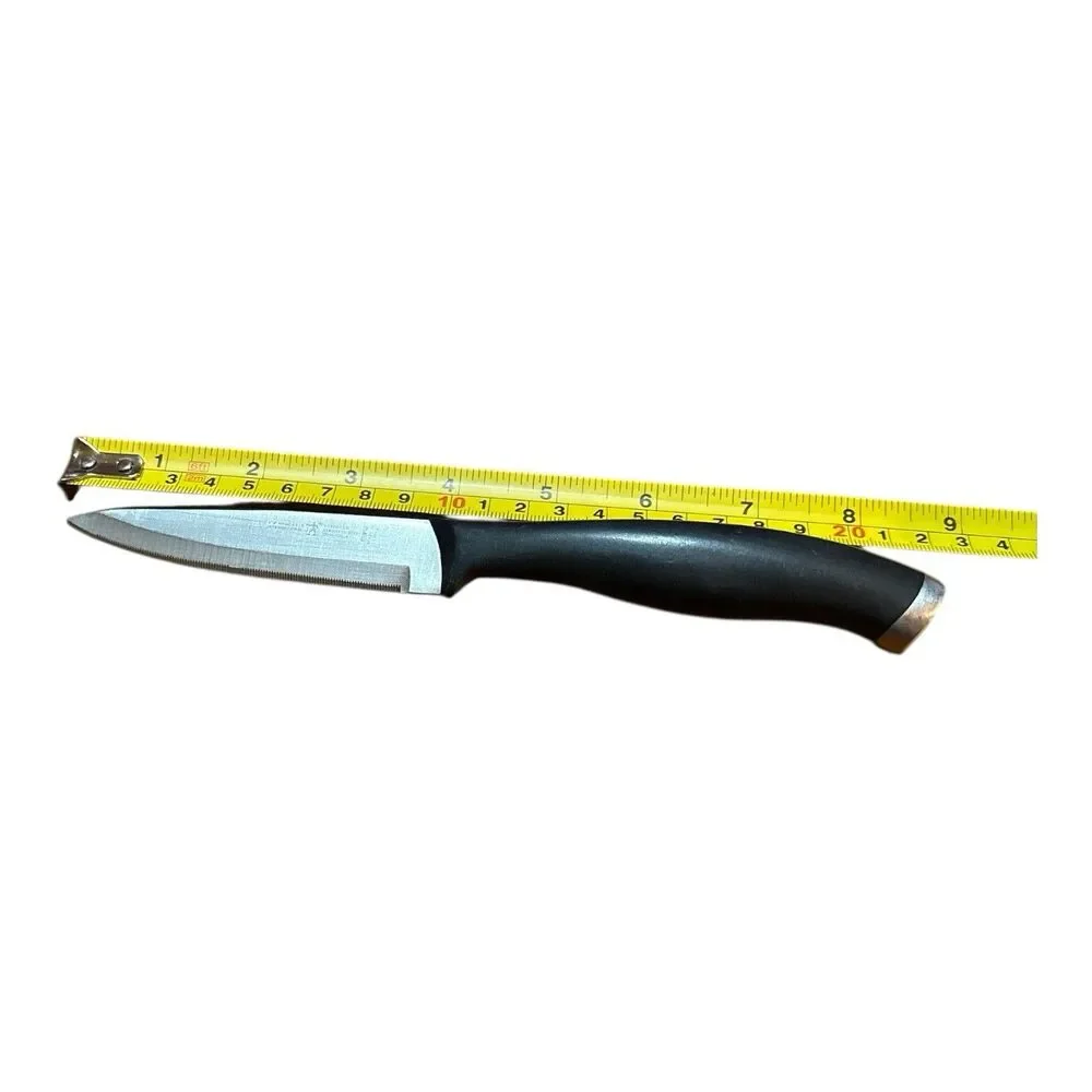 J.A. Henckels Utility Knife 13570-100 Serrated 4” Blade Silver Cap